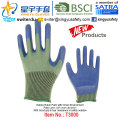 (Patent Products) Latex Coated Green Environment Gloves T1000